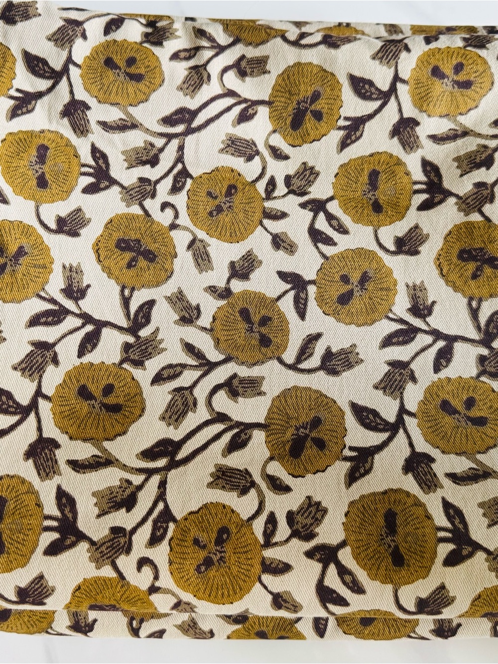 West Elm Laney Floral Cotton Curtains Set of 2 Panels 48x84